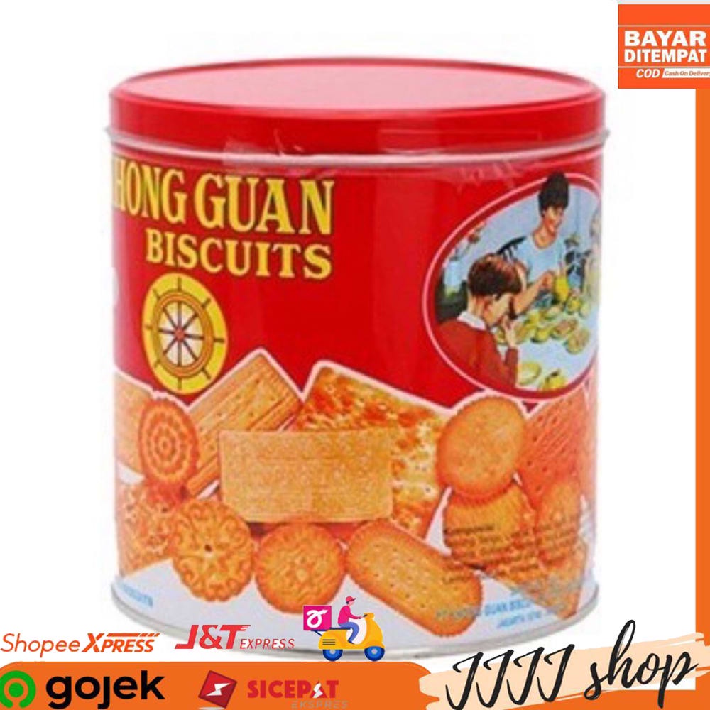 Khong Guan Biskuit Kaleng Cookies Snack Aneka Rasa 650gr