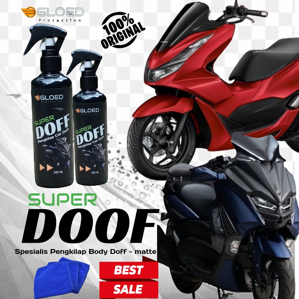 Pengkilap body motor doff Gloed Spesialis / poles motor doff / pengkilat body motor doff / Pengkilap
