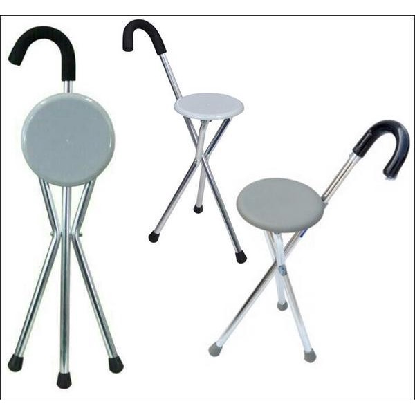 Tongkat Jalan / Tongkat Orang Tua / Tongkat Duduk kaki 3/ Tongkat Sella