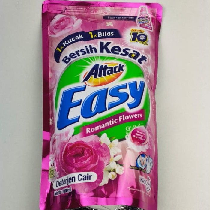 EASY DETERGEN CAIR ROMANTIC FLOWERS 800ML