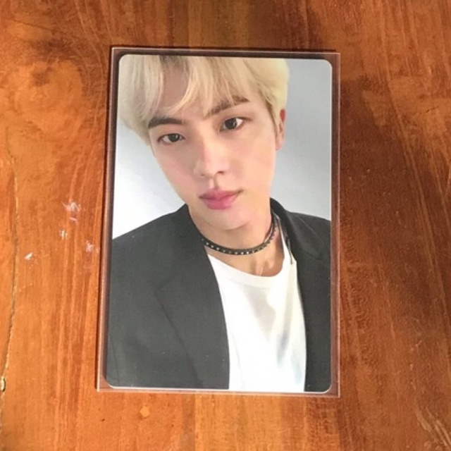 RARE PC BTS Fake Love Seokjin Japan Jin FL Blonde