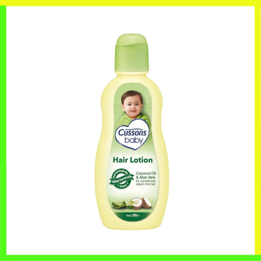 CUSSONS BABY Hair Lotion Anak Bayi Extra 100% 100ml + 100ml /200ml