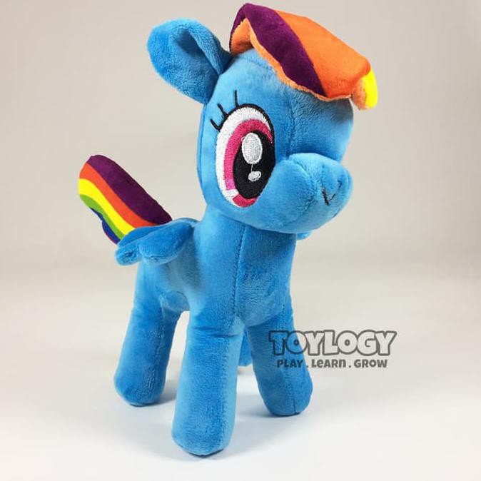 Diskon Boneka My Little Pony Biru Rainbow Dash Doll M 10 - shark cat horses roblox