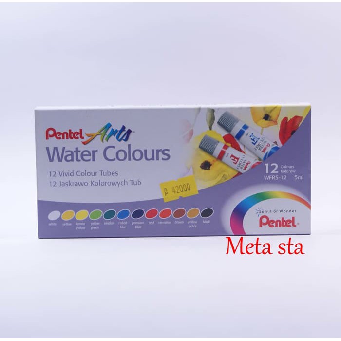 

Cat air Pentel 12 warna