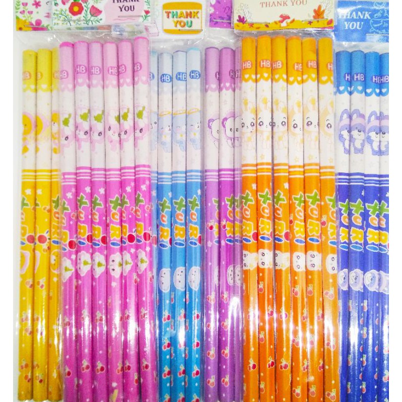 

6pcs Pensil HB Murah Pensil Xuri