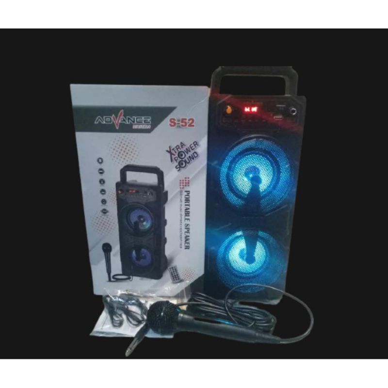 Speaker Karaoke Original Advance S52 // Speaker Karaoke // Speaker Tingkat