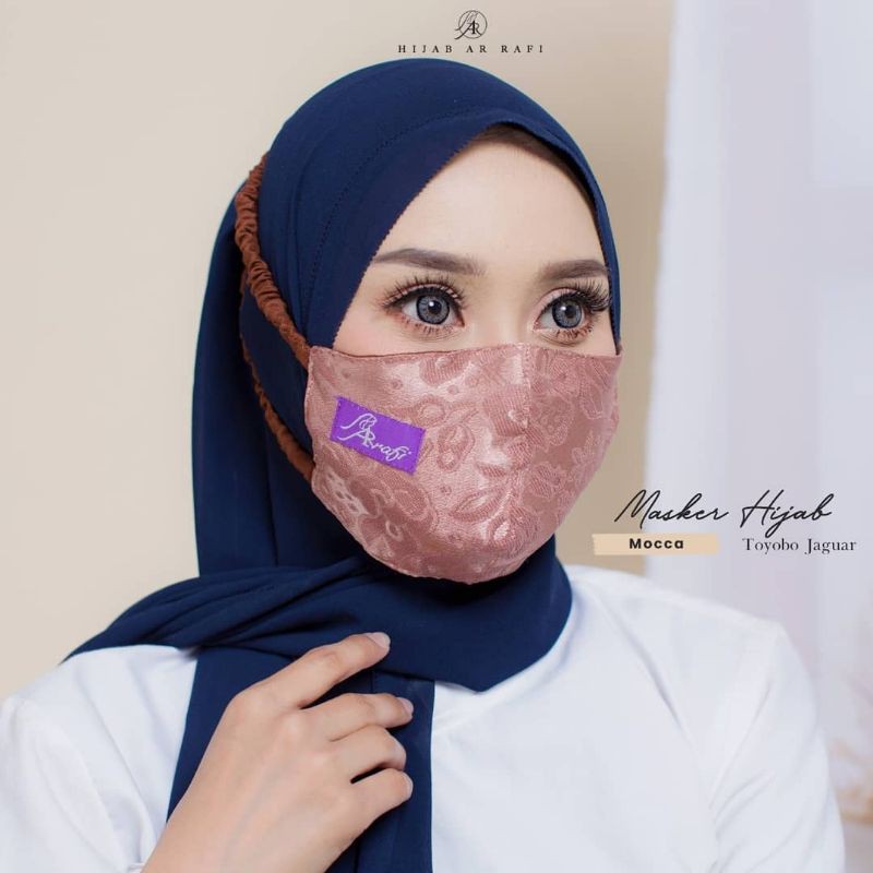 MASKER HIJAB TOYOBO JAGUAR DARI ARRAFI HIJAB