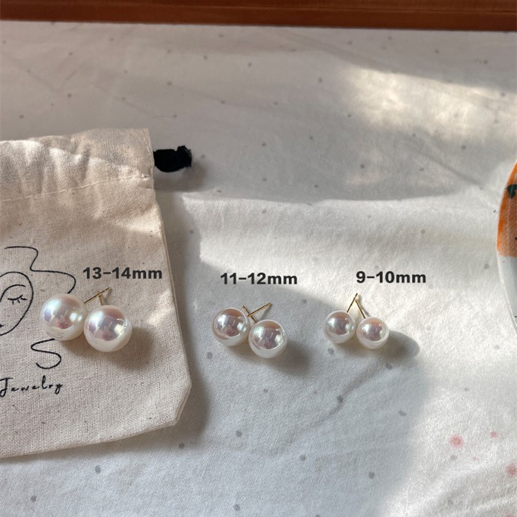 Anting Mutiara Gaya Retro Korea Hong Kong Untuk Aksesoris