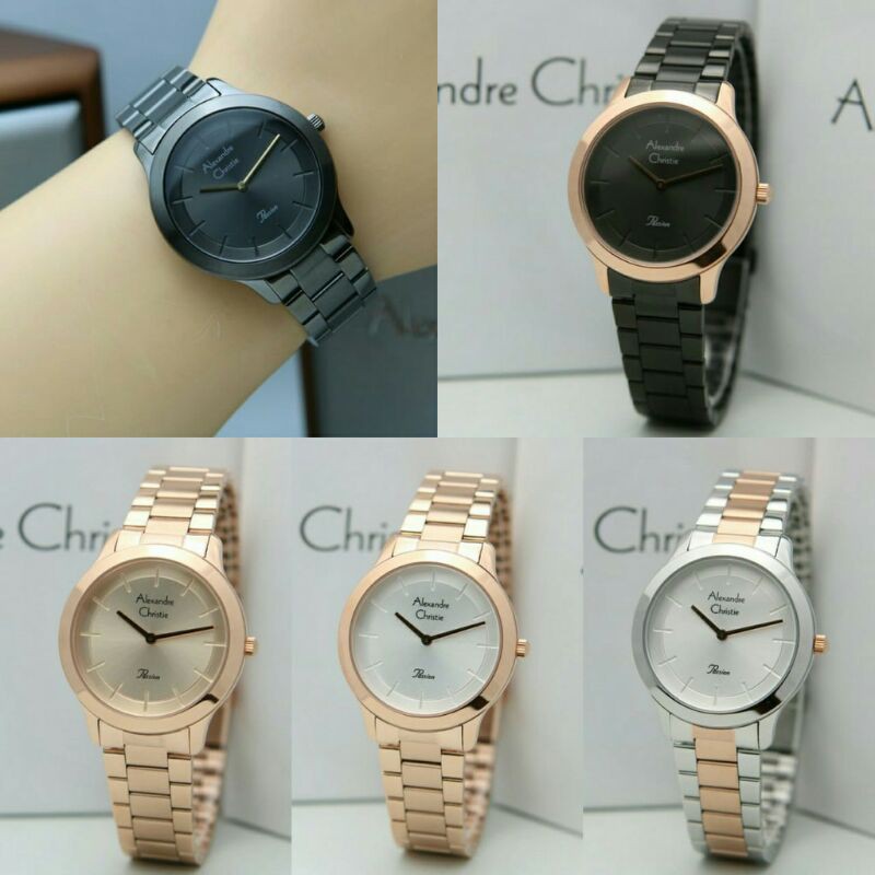 ORIGINAL Jam Tangan Wanita Alexandre Christie AC 2834 / AC2834 Garansi 1 Tahun 