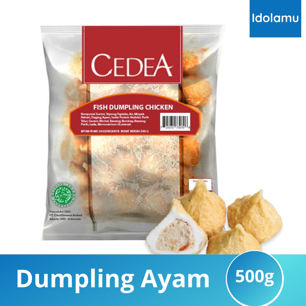 

Dumpling Ayam 500gr CEDEA