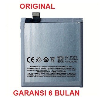 Battery Baterai Batere Meizu M1 Note BT43 Original