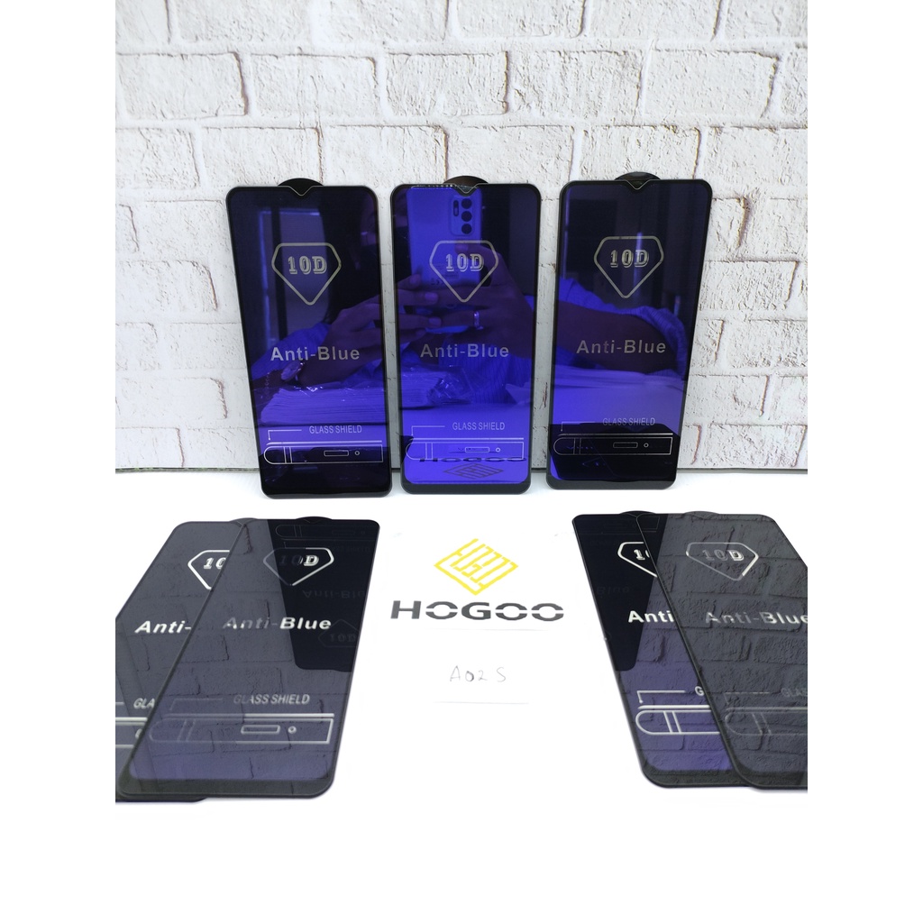 Tempered Glass 10D Anti Blue Anti Radiasi SAMSUNG A01/A10/M10/A6PLUS/A7/A8PLUS/A9/A50/A51/A71/A11