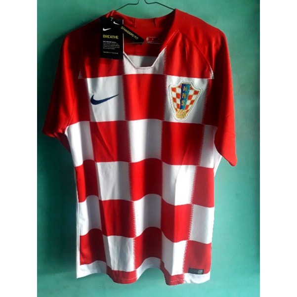 Jersey Kroasia 2018 home ukuran M