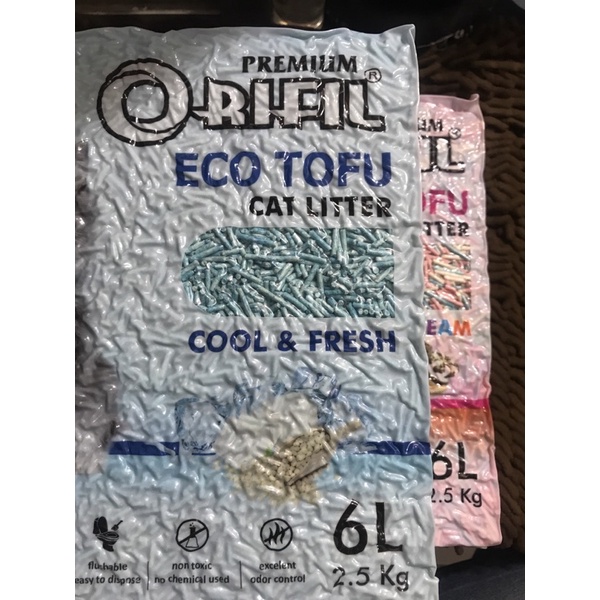 Tofu cat litter orifil 6L