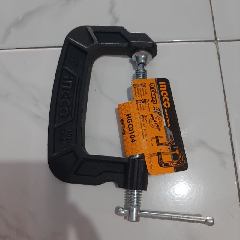 G Clamp Ingco 4 Inch Klem G ingco HGC0104