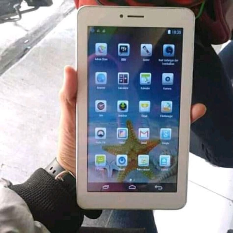 TAB ADVAN normal pakai kartu H+ ram 1gb