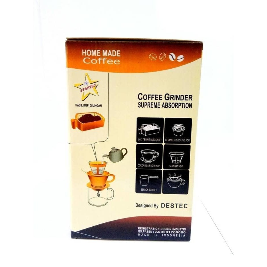 Starcam manual coffee grinder SCG 017 gilingan biji kopi manual startec