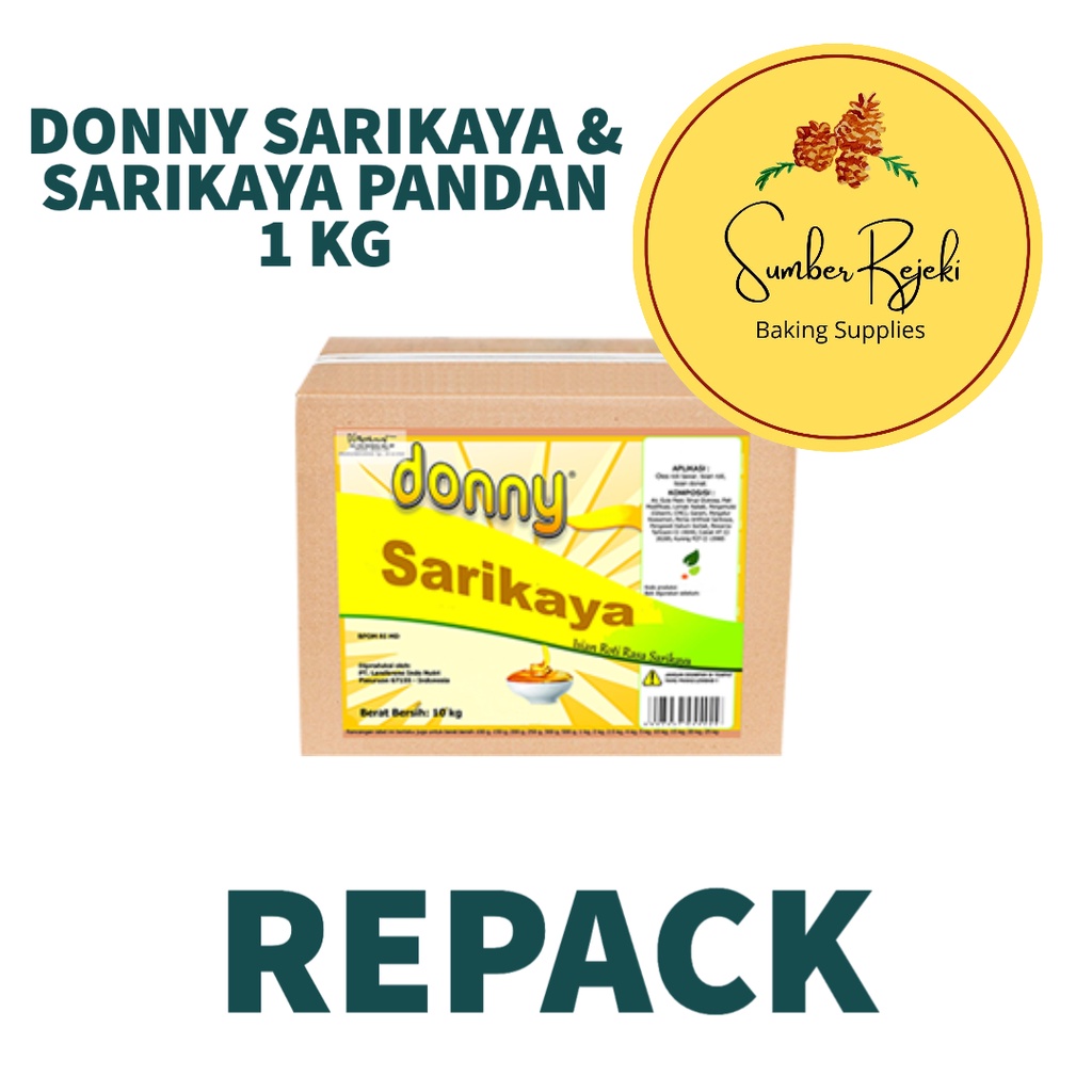 

Donny Selai Sarikaya Srikaya dan Sarikaya Srikaya Pandan 1 Kg / 1kg