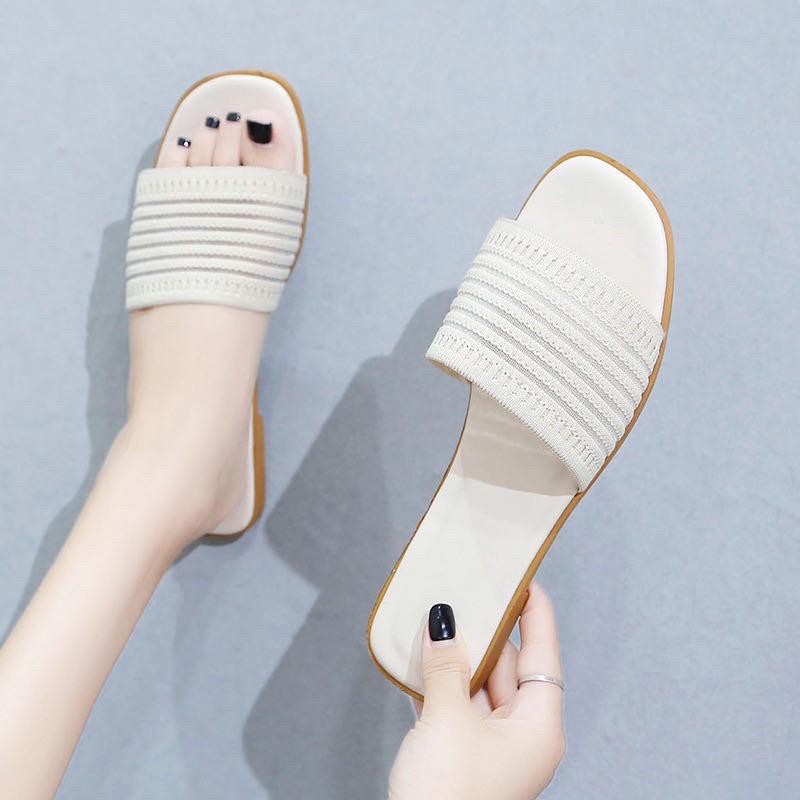 Korean Women Slippers / Sandal Selop Flat Wanita 5041 (Size 35-40)