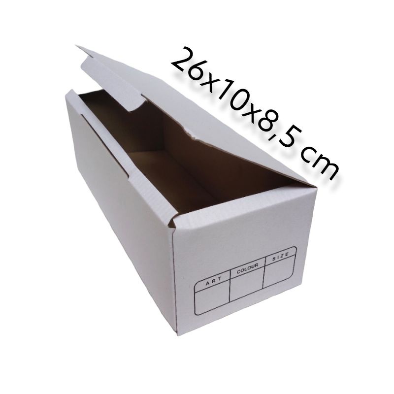 

TERMURAH DUS BOX SEPATU SANDAL POLOS PUTIH UKURAN 26x10x8,5 CM