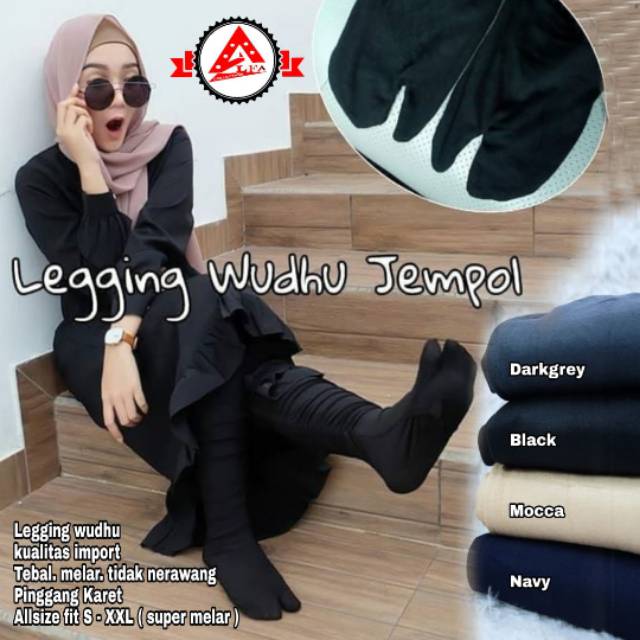 Leging wudhu jempol