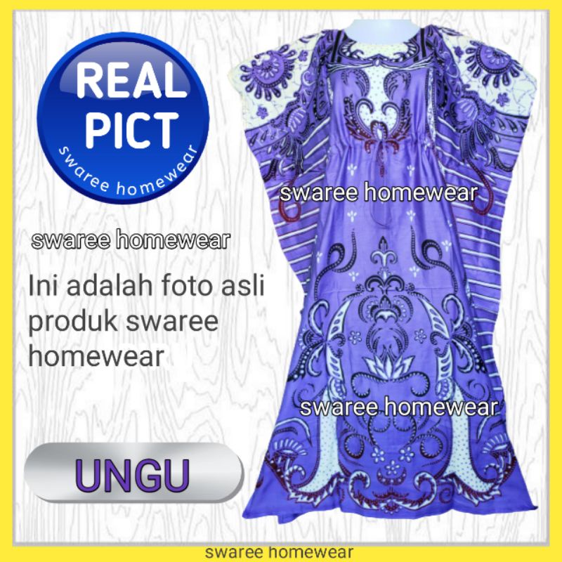 Daster Bali Batik Baju Daster Lowo Jumbo Arab Kekinian Rayon Murah Baju Santai Wanita Dewasa Motif Zara