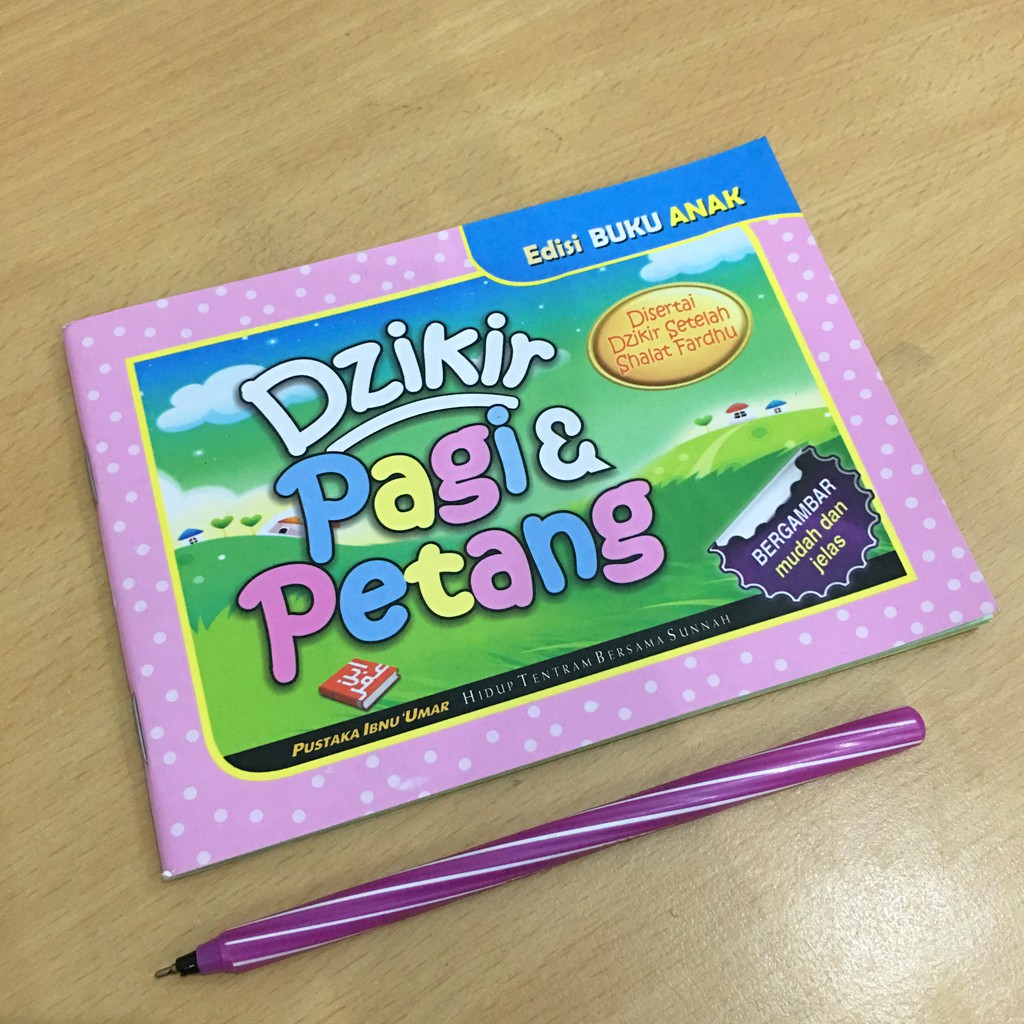 Dzikir Pagi dan Petang Untuk Anak (Ukuran Saku)