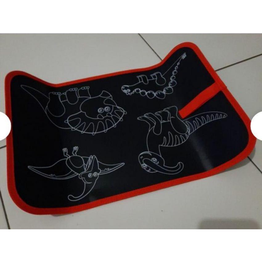 

PAPAN TULIS MAGIC PAINTING MAT / DRAWING BOARD DAPAT DIPAKAI ULANG - motif dinosaur