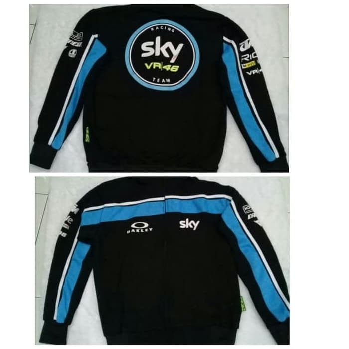 Jaket Sky vr46 academy team moto2 FASHION DISTRO COWOK CEWEK GAYA TERBARU ABG C6Y1