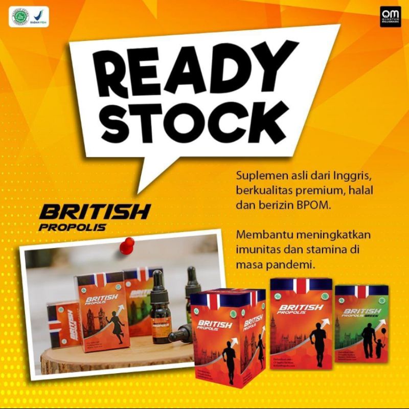 Paket 10 Botol British Propolis Agen