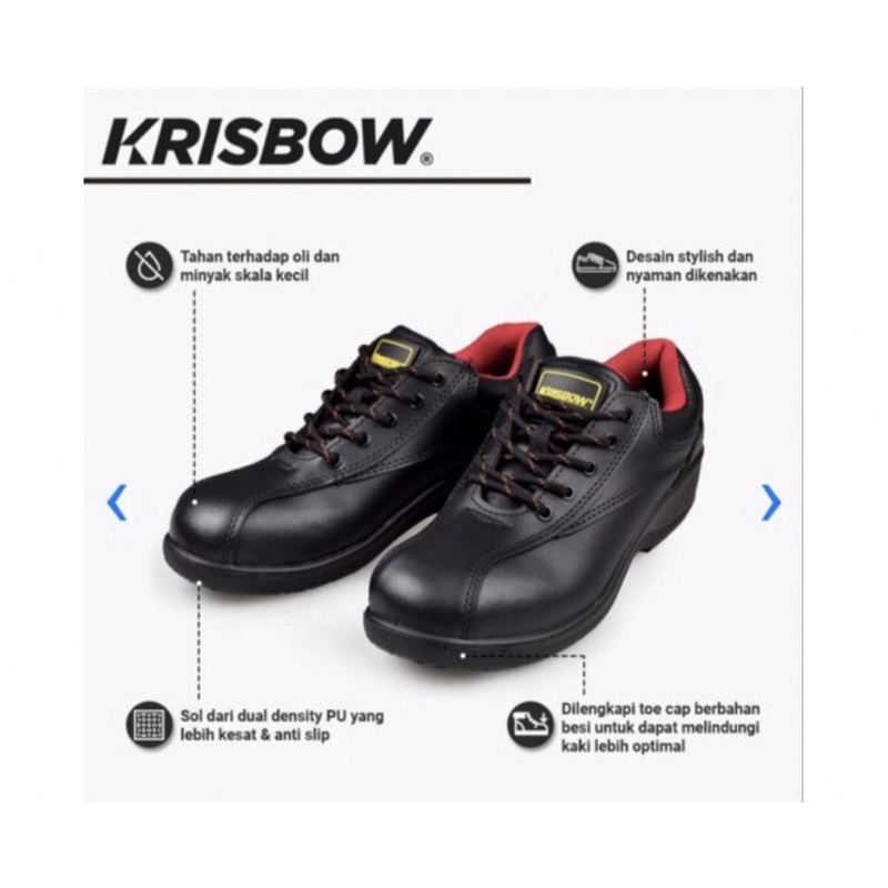 safety shoes / KRISBOW ATHENA/ sepatu kitchen anti slip /unisex cewek cowok