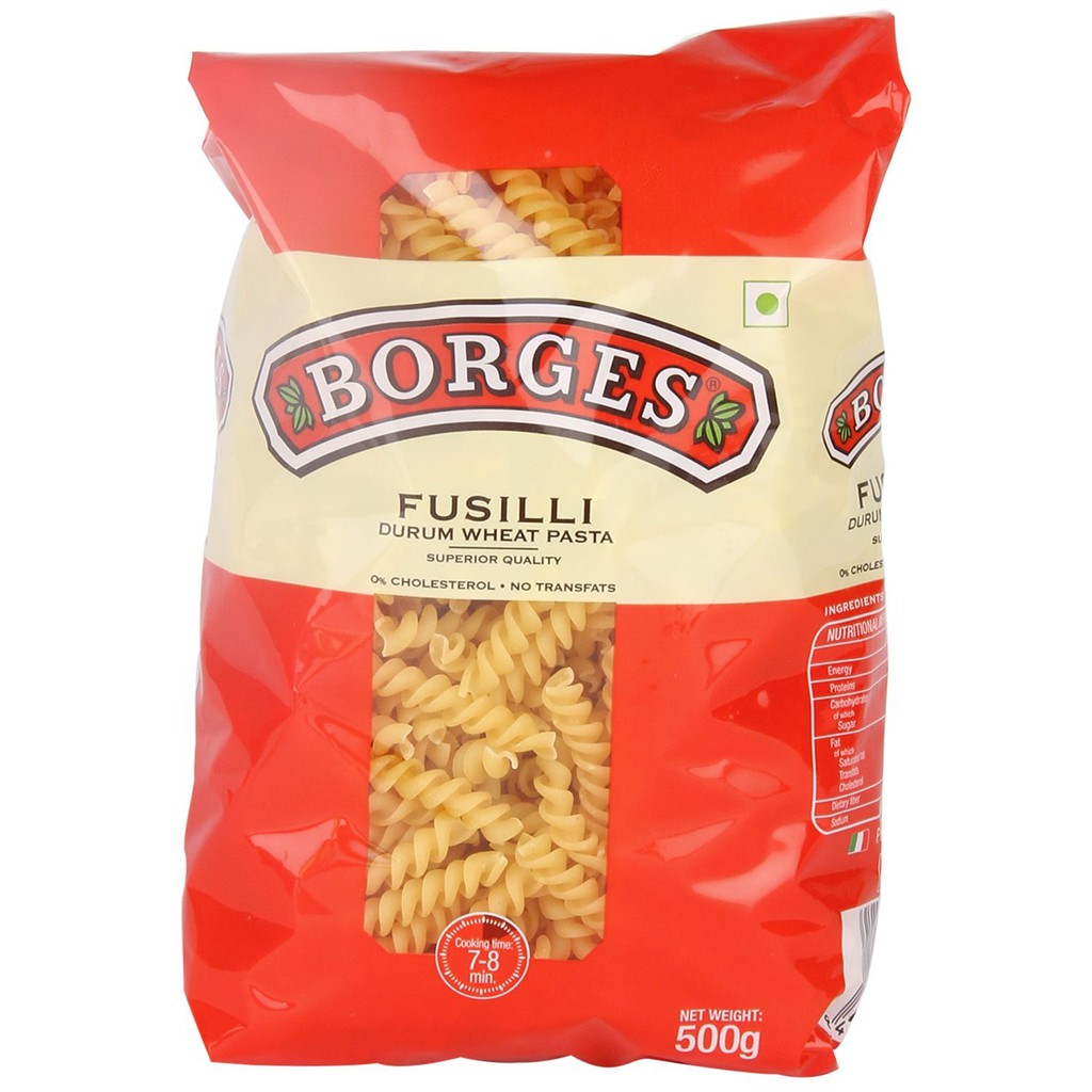 

borges fusili 500gr fusilli pasta