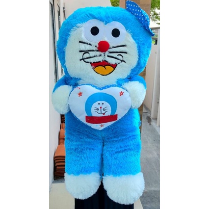 BONEKA DORAEMON SUPER JUMBO LOVETOPI 1,2 METER