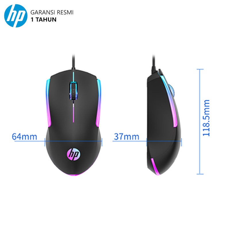 hp Gaming Mouse M160 RGB Optical USB