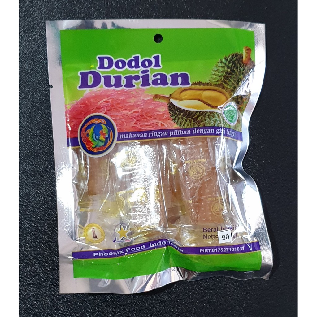 

Phoenix Dodol Durian kemasan 90gr