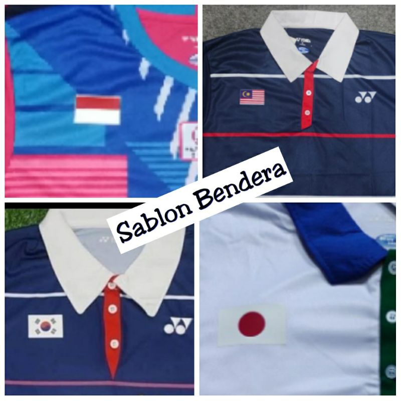 Cetak Sablon Bendera kecil / Biaya Press Bendera Kecil / Sablon Bendera / Custom Bnedera Belum termasuk baju