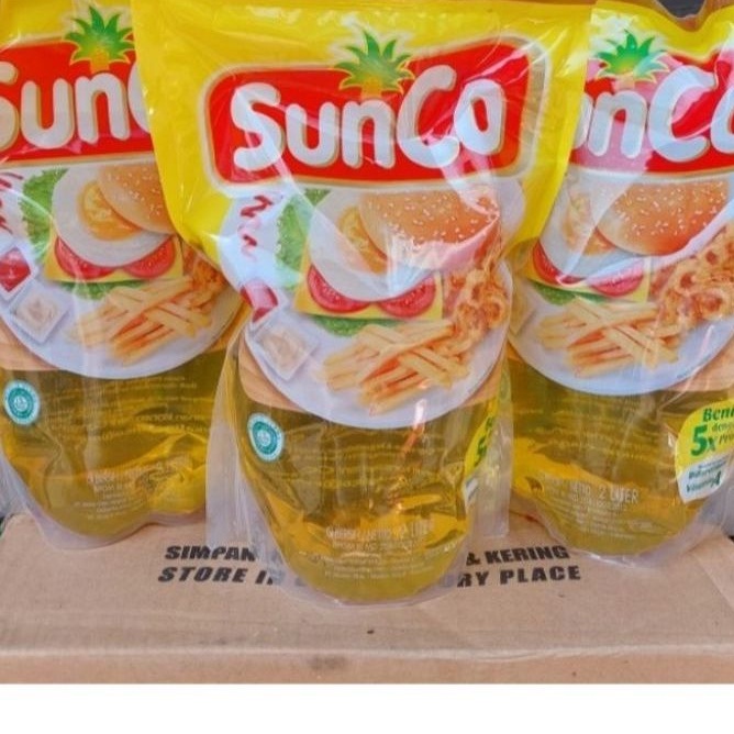 

Minyak goreng 2L @sunco