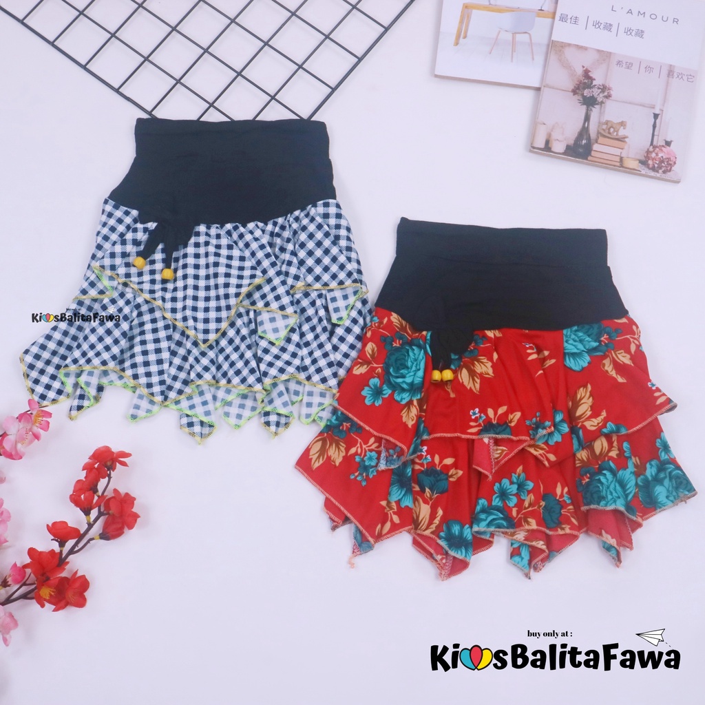 Gempita Skirt uk.1-2 tahun / Rok Balita Bawahan Harian Anak Perempuan Murah Rok Mini Skirt Grosir