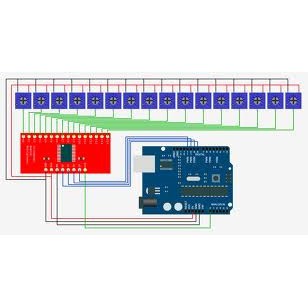 74HC4067 16-Channel Analog Digital Multiplexer Module