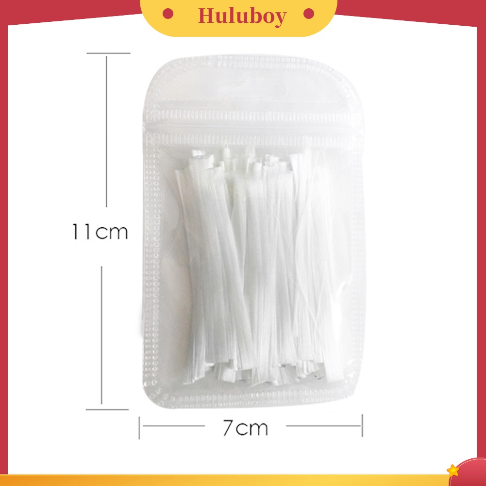 Huluboy Huluboy♡ 50pcs Kuku Extension Fiberglass Akrilik Untuk Manicure