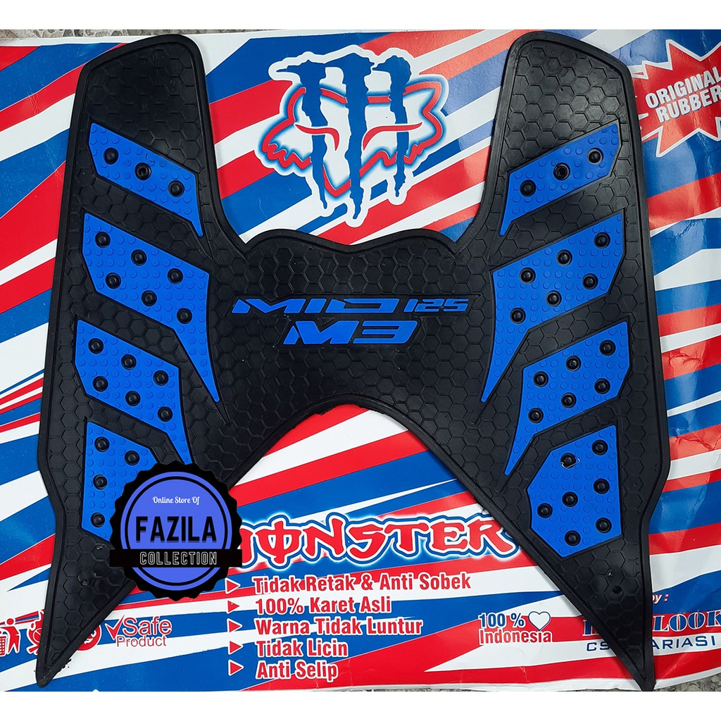 Karpet Motor Mio Bluecore Terbaru - Mio M3 - Soul GT 125 - Mio Z - Mio S