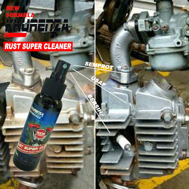 COD Pembersih kerak mesin motor mobil ampuh 100% Khurenza Clean texs