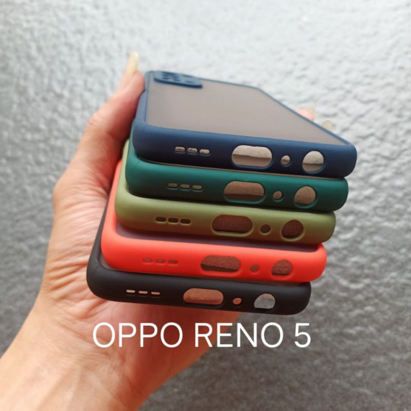 Case Oppo Reno 5 4G / 5G ( 3 model ) soft softcase softshell silikon cover casing kesing housing