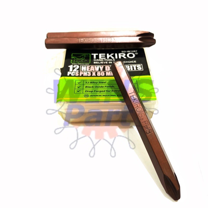 Mata Obeng Ketok PH3 Tekiro Original 1PCS Kepala Obeng Ketok