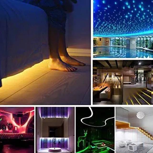 LED Strip Selang 5050 220V  JUAL METERAN Super Terang SMD 5050 Waterproof