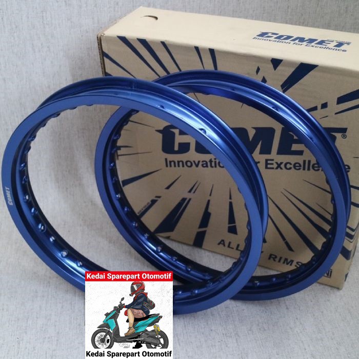 Velg Comet W Shape Ring 17 x 140  160 warna Blue Biru