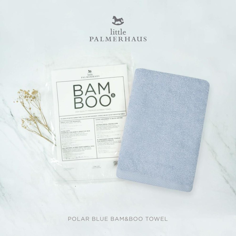 Makassar ! Towel / Handuk Bam &amp; Boo Bamboo Little Palmerhaus Big Size 70 x 140 Cm