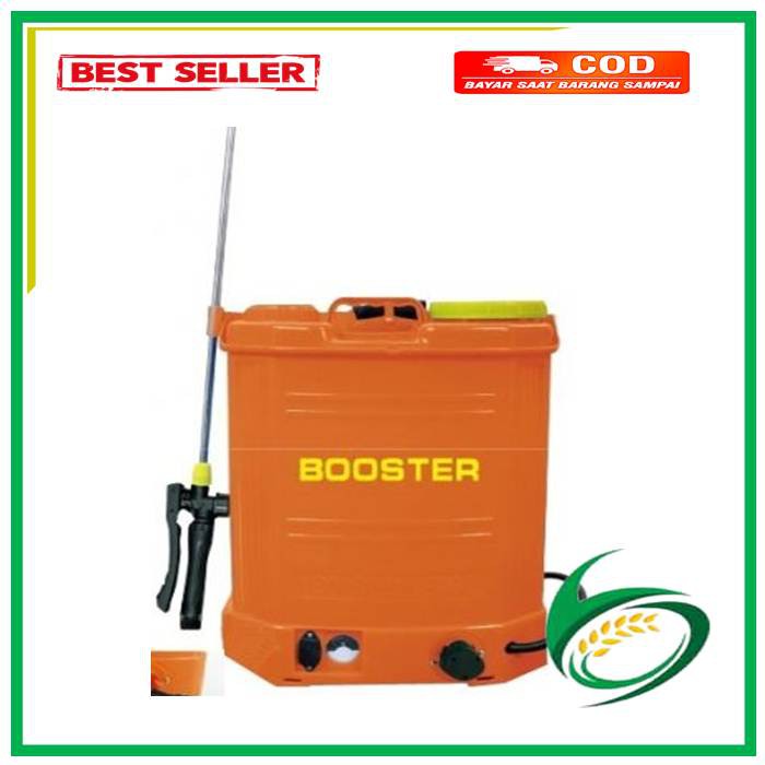 TANGKI SPRAYER ELEKTRIK 16 LITER MERK BOOSTER - ALAT SEMPROT TANAMAN DISINFEKTAN