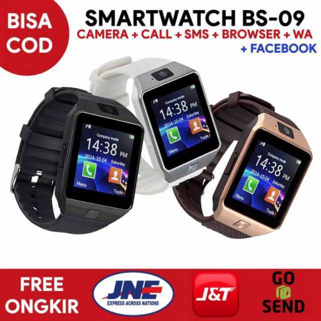 Jam Tangan Android Smart Watch U9 Dz09 Arloji anak Pria Smartwatch Cognos Sim Card Murah Original