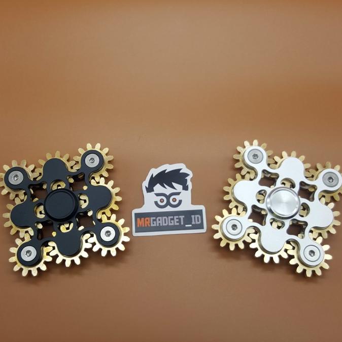 9 Gear Mechanical Premium Pro Fidget Spinner Hand Spinner